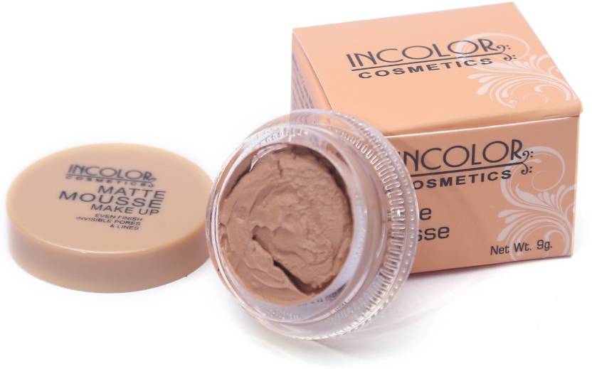 Incolor Matte Mousse Makeup Foundation Price In India Buy Incolor