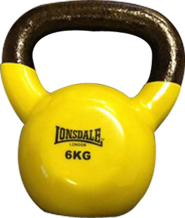 Lonsdale Kettlebell 6KG Yellow Kettlebell Buy Lonsdale Kettlebell 6KG