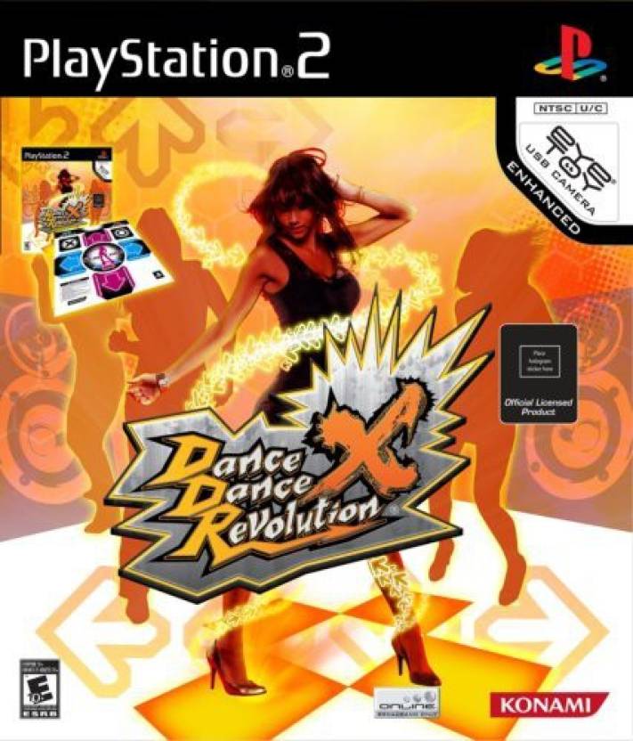 Konami Dance Dance Revolution X With Dance Mat Playstation 2