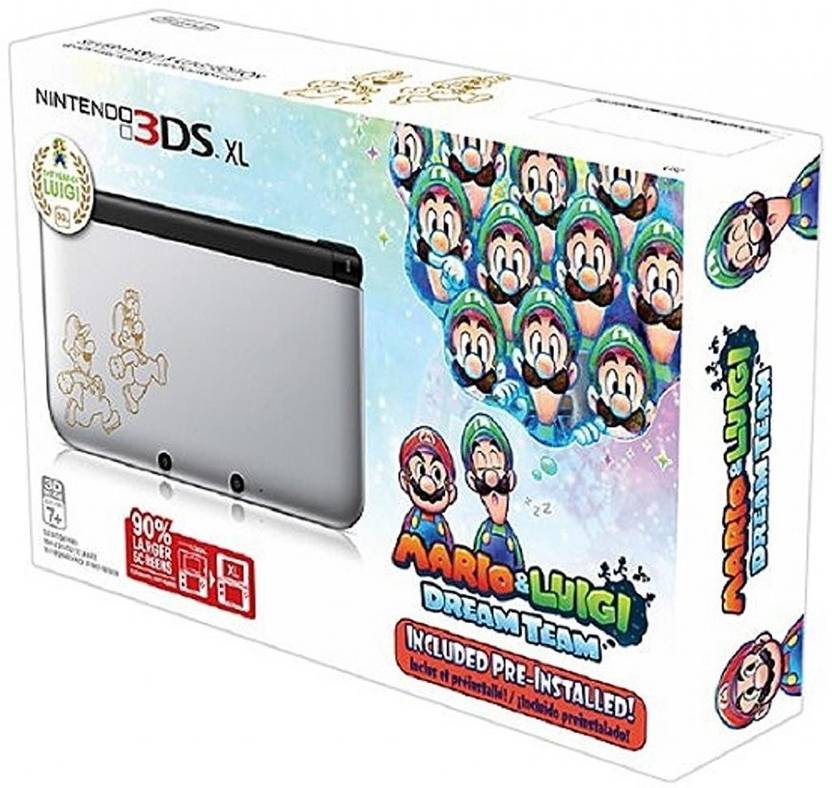 NINTENDO 3DS XL with preInstalled Mario And Luigi Team Price in India