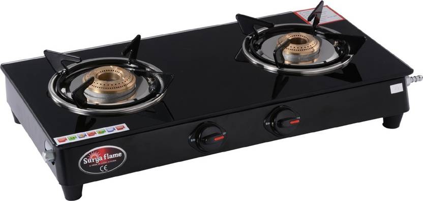 Suryaflame Classic Glass Manual Gas Stove Price In India Buy
