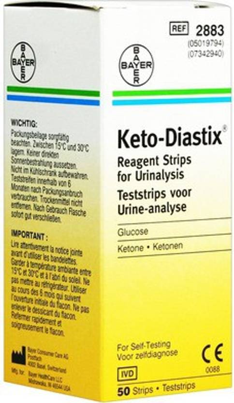 keto blood test glucose 50 BAYER 2883B) Glucose Keto (Bayer Glucometer & Diastix keto blood test glucose 50 BAYER 2883B) Glucose Keto (Bayer Glucometer & Diastix