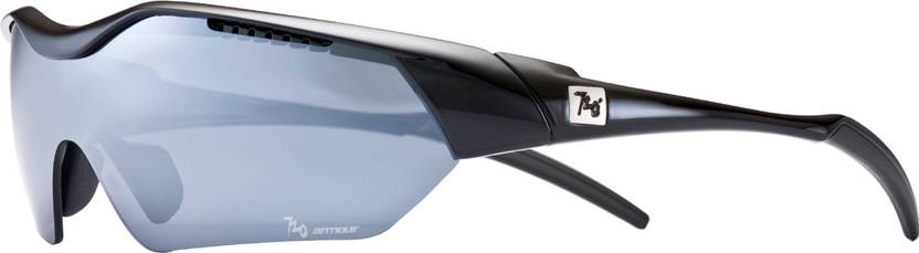 720 Armour Hitman Asian Fit Glossy Black Eyewear And Sunglasses