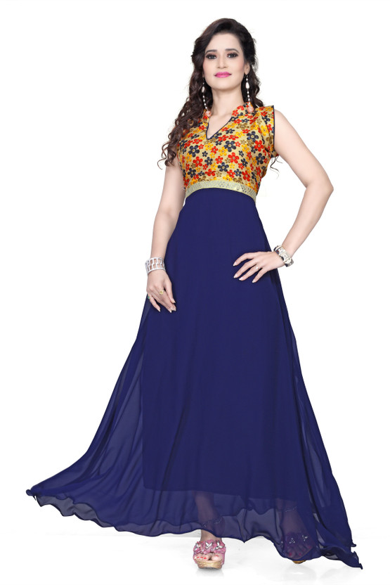evening gown flipkart