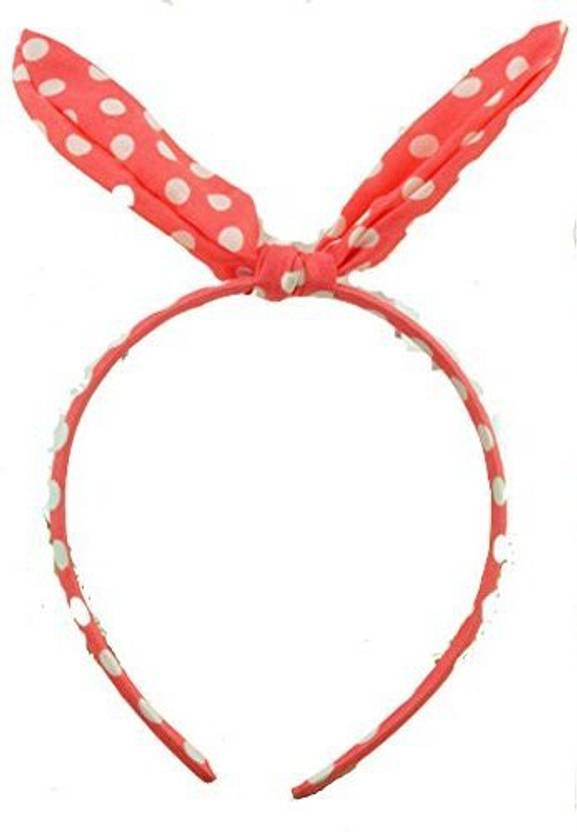 Sukragraha Sukragraha 2 Pc Girl Cute Dotted Headband Bunny Rabbit