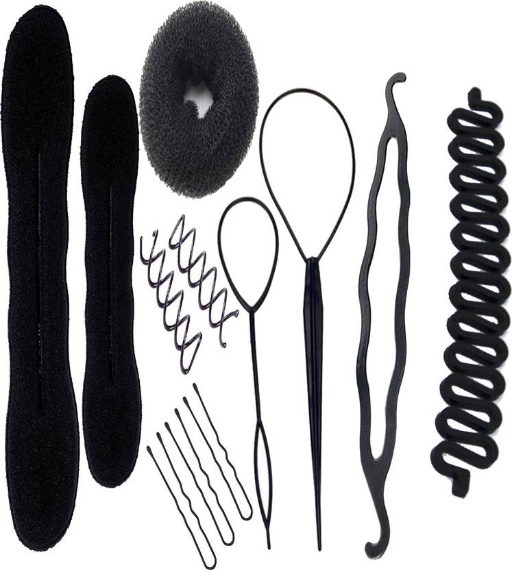 Senecio Topsy Tail Fishtail Braider Nylon Donut Foam Sponge