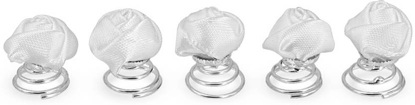 Fasherati Fasherati Rose Flower Wedding Bridal Swirl Twist Hair