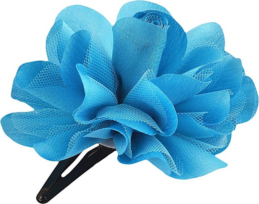 Crayon Flakes Kids Girls Handmade Single Flower Tic Tac Hair Pin