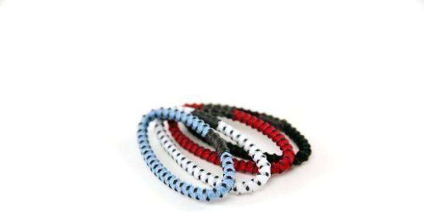 Goody Slide Proof Stayput Elastics Assorted Colors 4 Mm 2 Pack