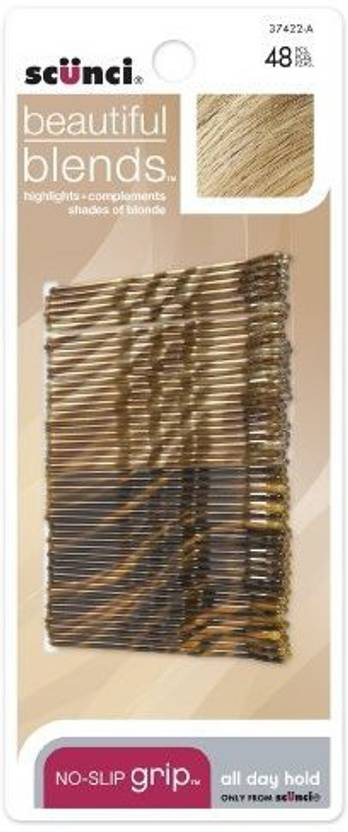 Scunci Scunci No Slip Grip Beautiful Blends Blonde Bobby Pins 48