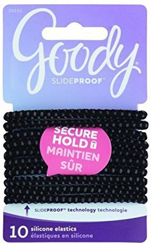 Goody Styling Essentials Goody Slideproof Hair Tie Elastics 4mm