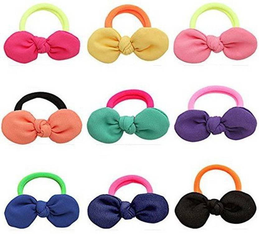 Jm Innovation Cute Hair Ties J Mee 3d Bows No Damage Hair