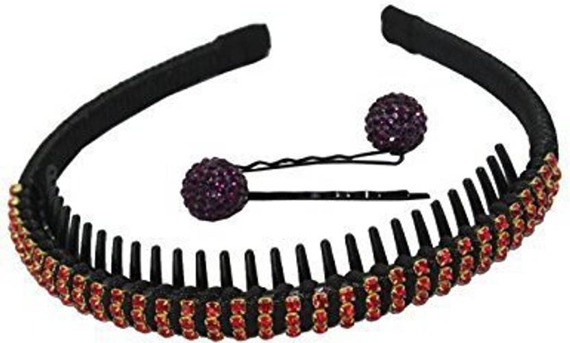 E 3 Piece Set Sparkling Rhinestones Inlaid Bobby Pins Amp Hair