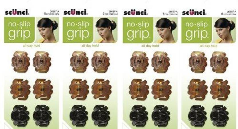 Scunci No Slip Octopus Jaw Clips 24 Ct Mini 2 5 Cm Hair Scunci No Slip Octopus Jaw Clips 24 Ct Mini 2 5 Cm Hair