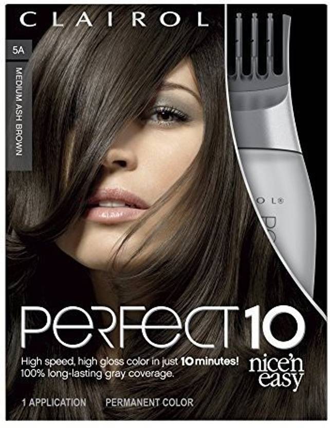 Clairol Perfect 10 By Nice N Easy Hair Color 005a Medium Ash