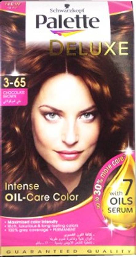 Schwarzkopf Palette Deluxe Intense Oil Care Color 3 65 Chocolate Schwarzkopf Palette Deluxe Intense Oil Care Color 3 65 Chocolate Brown Hair