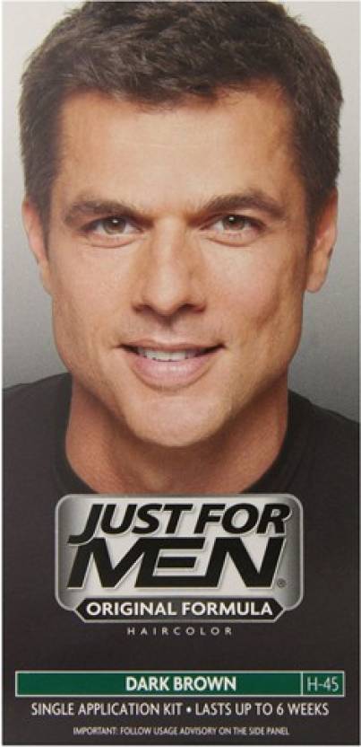 Just For Men Shampoo In Hair Color Dark Brown H 45 Hair Color