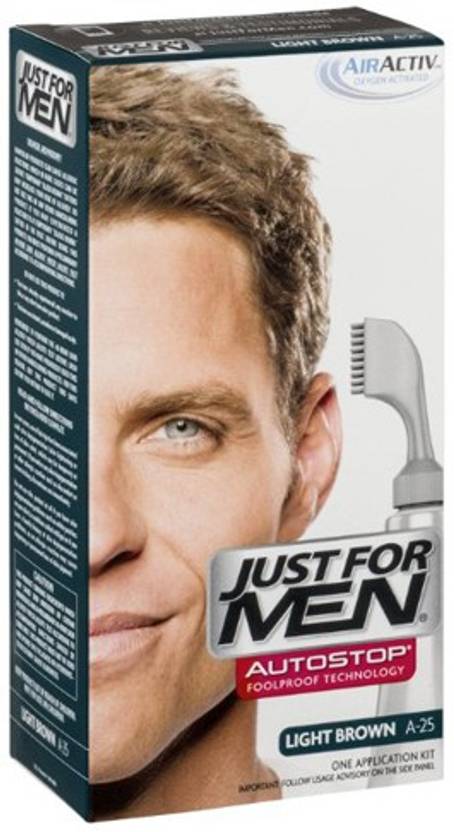 Just For Men A25 Light Brown Autostop Hair Colour Hair Color