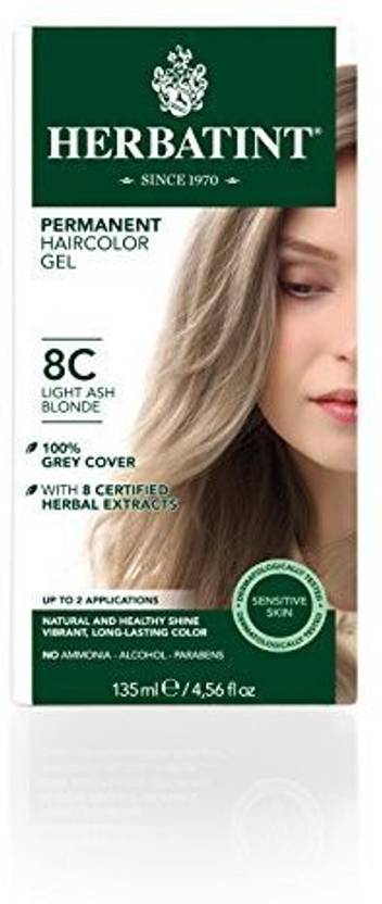 Herbal Clear Herbatint Permanent Herbal Haircolor Gel Light Ash