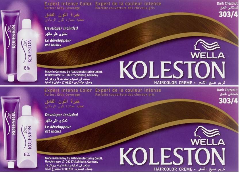 Wella Professionals Koleston 303 4 Combo Pack Of 2 Hair Color