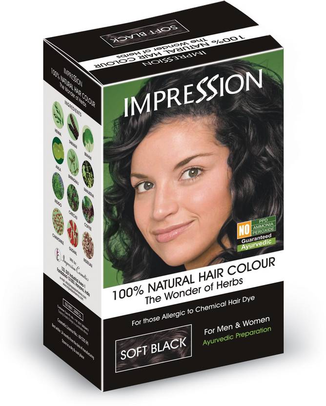 Impression 100 Chemical Free Natural Hair Color Price In India