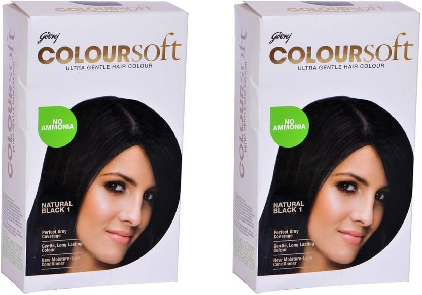 Godrej Coloursoft Hair Color , Natural Black 1 Price in India, Buy