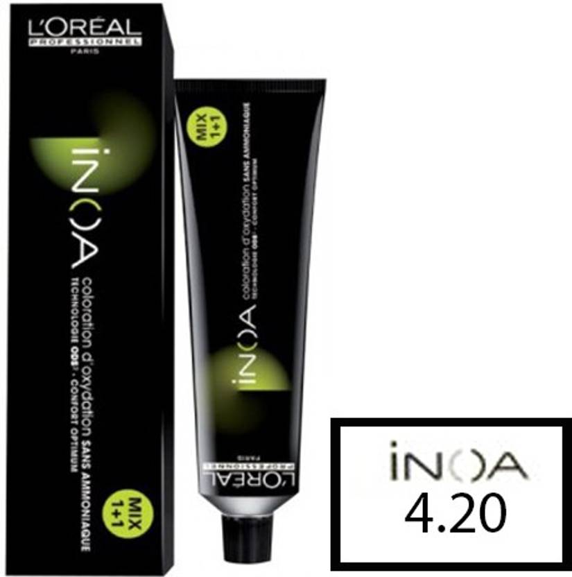 L'Oréal Paris Inoa Hair Color , 4.20 Extra Burgundy Brown Price in
