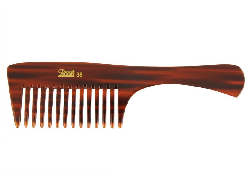 Roots Wide Teeth Comb For Wavy Curly Thick Long Hair And