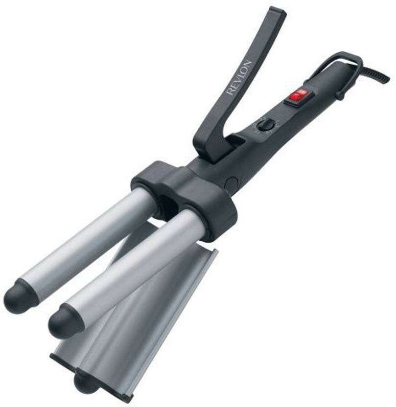 Revlon Perfect Heat Jumbo 3 Barrel Waver Electric Hair Curler Price