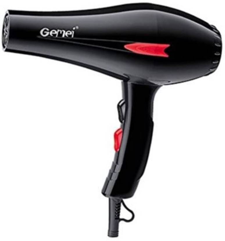 Gemei 1706 Hair Dryer (Black) 