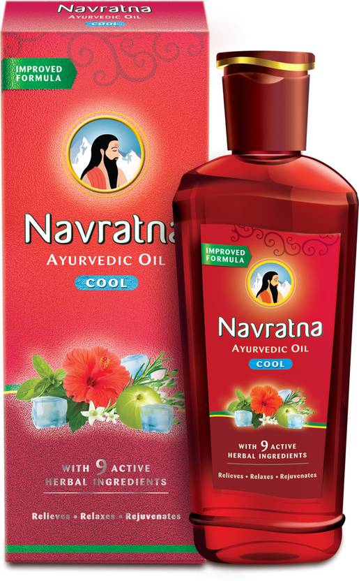 Navratna Ayurvedic Cool With 9 Active Herbal Ingredients Hair Oil ayurvedic-hair-oil-ingredients-ubicaciondepersonas-cdmx-gob-mx