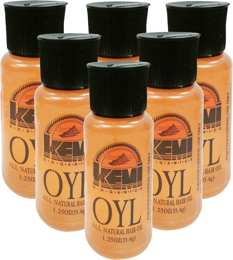 Kemi Organics Oyl All Natural Case Of 6 Hair Oil Price In
