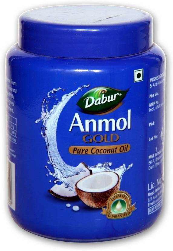 Dabur Anmol Gold Pure Coconut Hair Oil Price in India, Buy Dabur