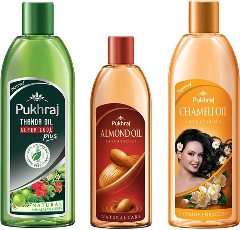 Pukhraj Supercool Plus Almond And Chameli Hair Oil Price In