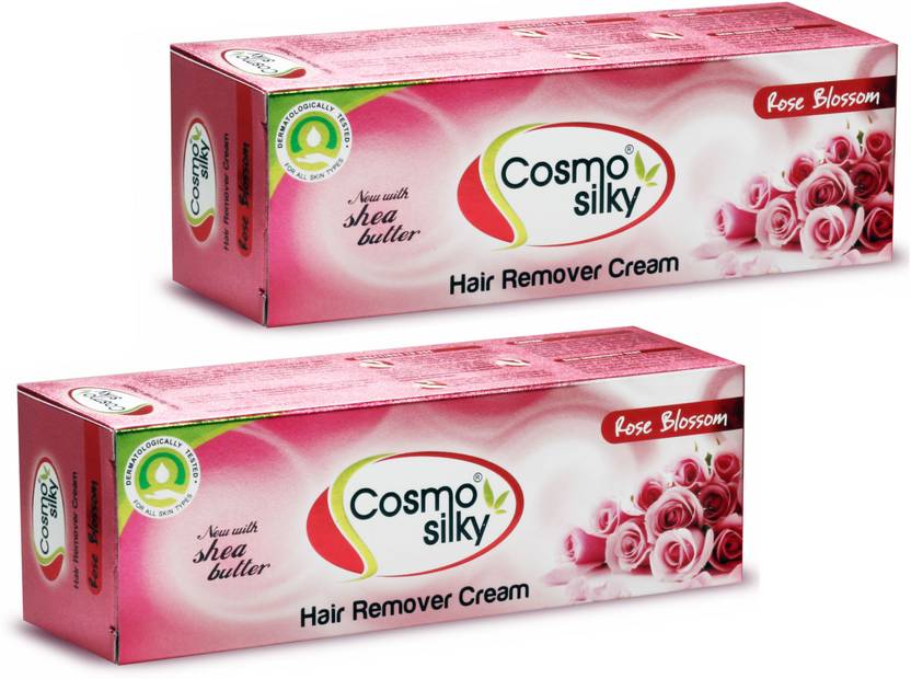 Cosmo Silky Hair Remover Cream Rose Blossom Cream - Price in India, Buy Cosmo Silky Hair Remover