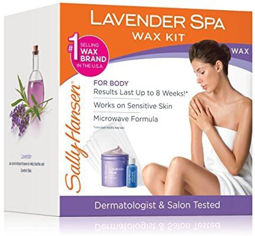 Sally Hansen Lavendar Spa Wax Hair Removal Kit Wax Price In