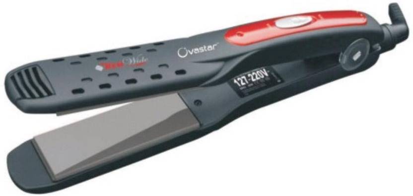 Ovastar OWHS-1311 Hair Straightener (Red, Black) 