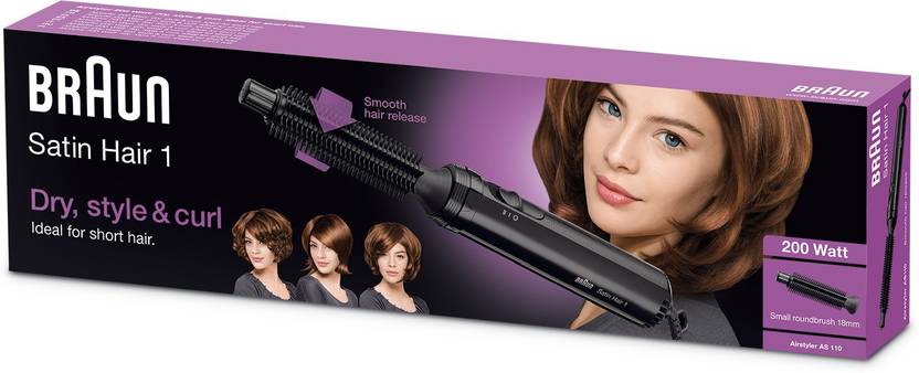 Braun Satin Hair 1 AS 110 Hair Styler Black