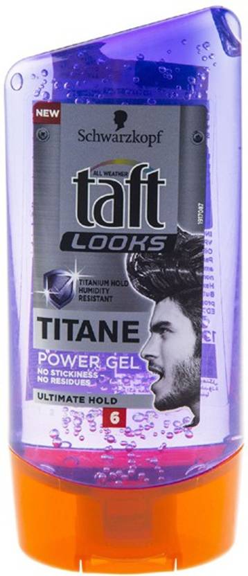 schwarzkopf taft looks titane power gel ultimate hold 6 hair styler