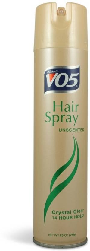 Alberto VO5 Crystal Clear Unscented Hard To Hold Spray Hair Spray ...
