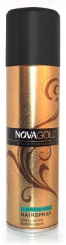 NOVA Gold System Professional Hair Spray - Super Firm Hold Hair Spray(200 ml)