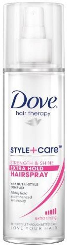 Dove Style Care Hairspray Strength Shine Extra Hold Pack Of 3