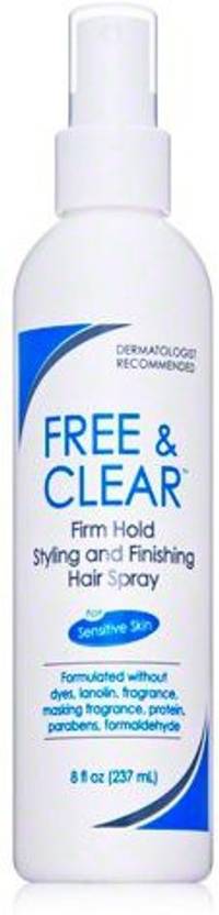 Free Clear Hairspray Firm Hold Hair Styler Price In India Buy