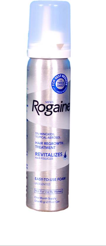 Rogaine Hair Loss Foam Men 1 Month Supply