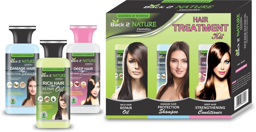 Back 2 Nature Hair Treatment Kit Price In India Buy Back 2