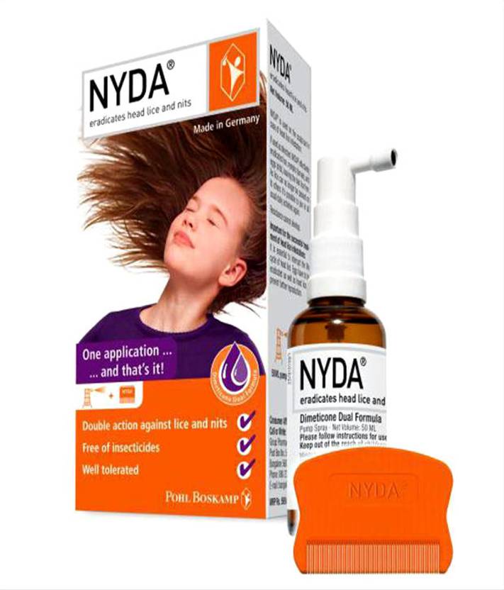 NYDA Lice Treatment Spray Price in India, Buy NYDA Lice Treatment