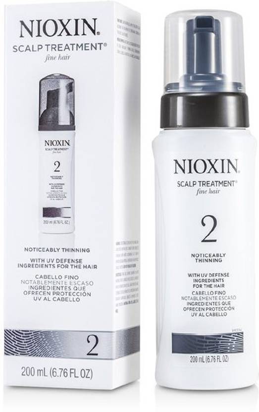 Nioxin System 2 Scalp Treatment With Uv Defense Ingredients For