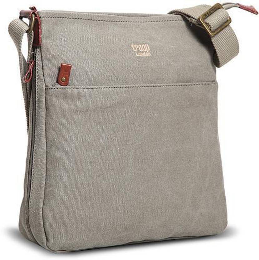Troop London Messenger Bag Khaki Online Best Price In