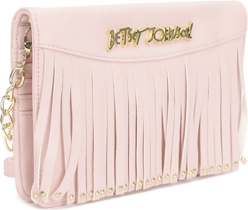 Betsey Johnson Shoulder Bag Blush Online Best Price In India Betsey Johnson Shoulder Bag