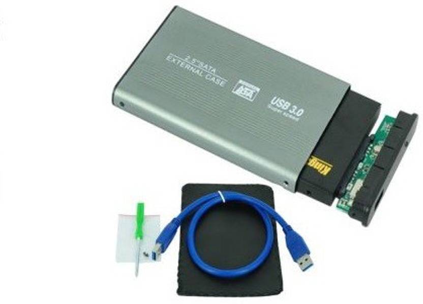 TECHGEAR USB 3.0/2.0 2.5" HDD Case Hard Drive SATA 3.5 inch 2.5" Serial ATA HDD/SDD Price in